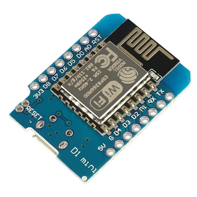 6PCS ESP8266 ESP-12 Wemos D1 Mini WiFi Development Board Micro USB 3.3V Based On ESP-8266 With Pin ESP12 WeMos D1 Mini Module