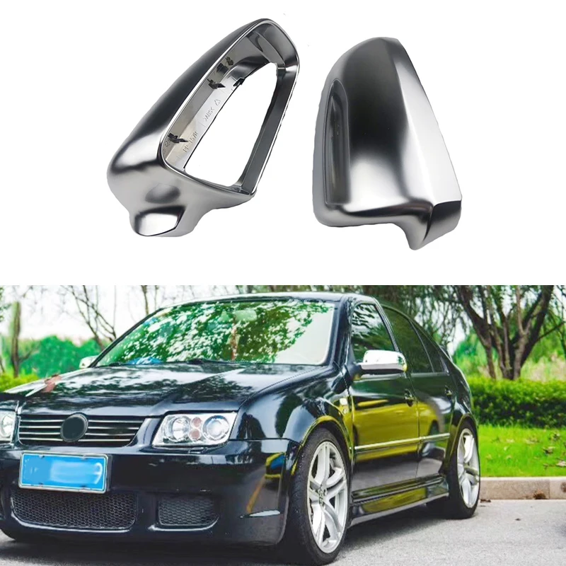 

Classic Mirror Cover Caps Rearview Side Mirror Cap fit for V W GOLF 4 Passat B5 Santana 2000 Bora