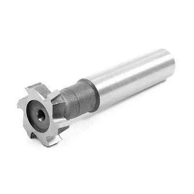 

1pc Hardware Milling Cutter 5mm Depth 8 Flutes HSS High Speed Steel T Slot End Mill