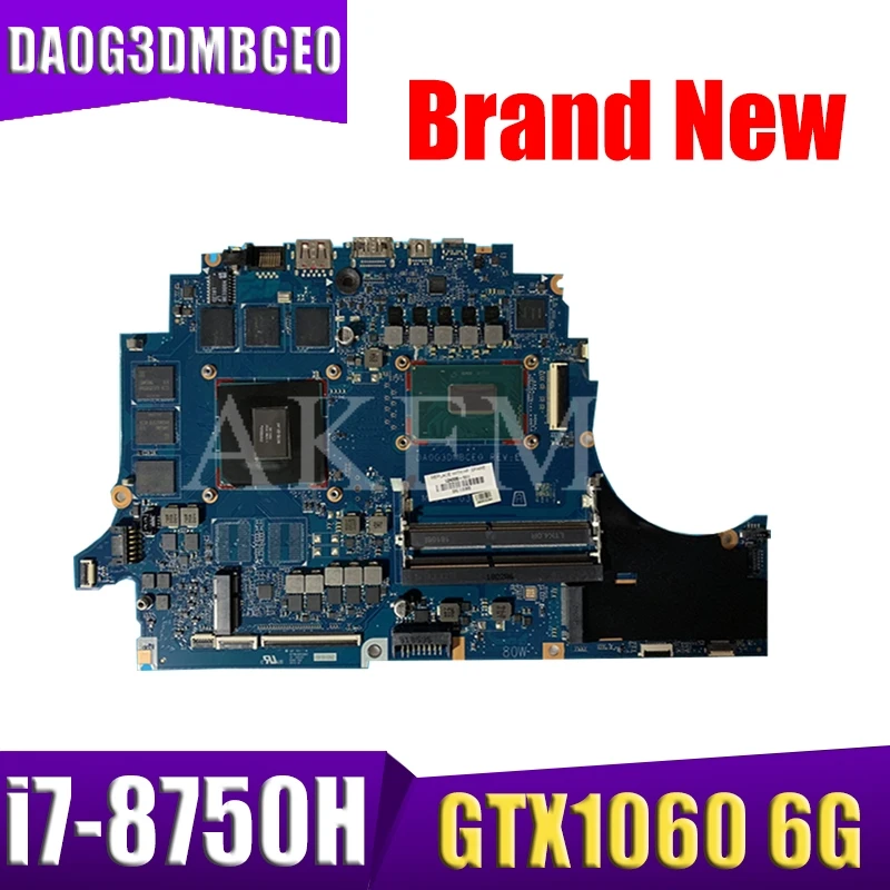 

100% working For HP OMEN 15-DC 15T-DC motherboard L24335-601 DA0G3DMBCE0 i7-8750H GTX1060 6G fully tested well