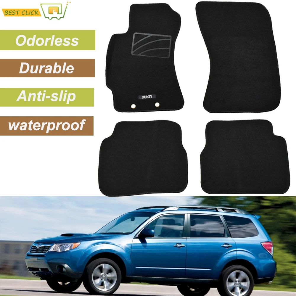 

For Subaru Forester 2009 2010 2011 2012 LHD Car Floor Mat Mats Anti-slip Front Rear Liner Custom Fit Carpet Waterproof Odorless