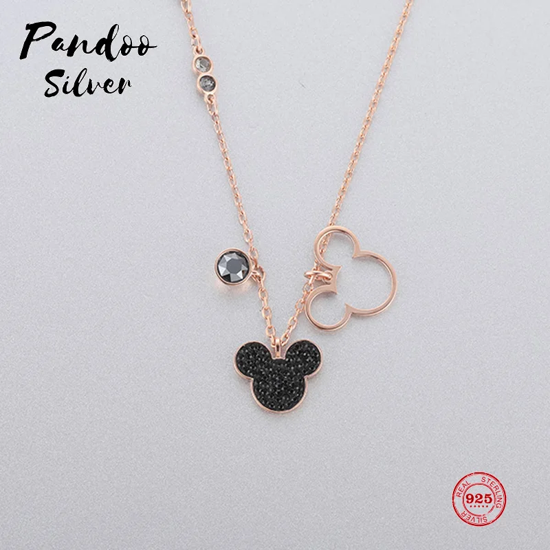 PANDOO модное очаровательное Оригинальное 1:1 из стерлингового серебра милое