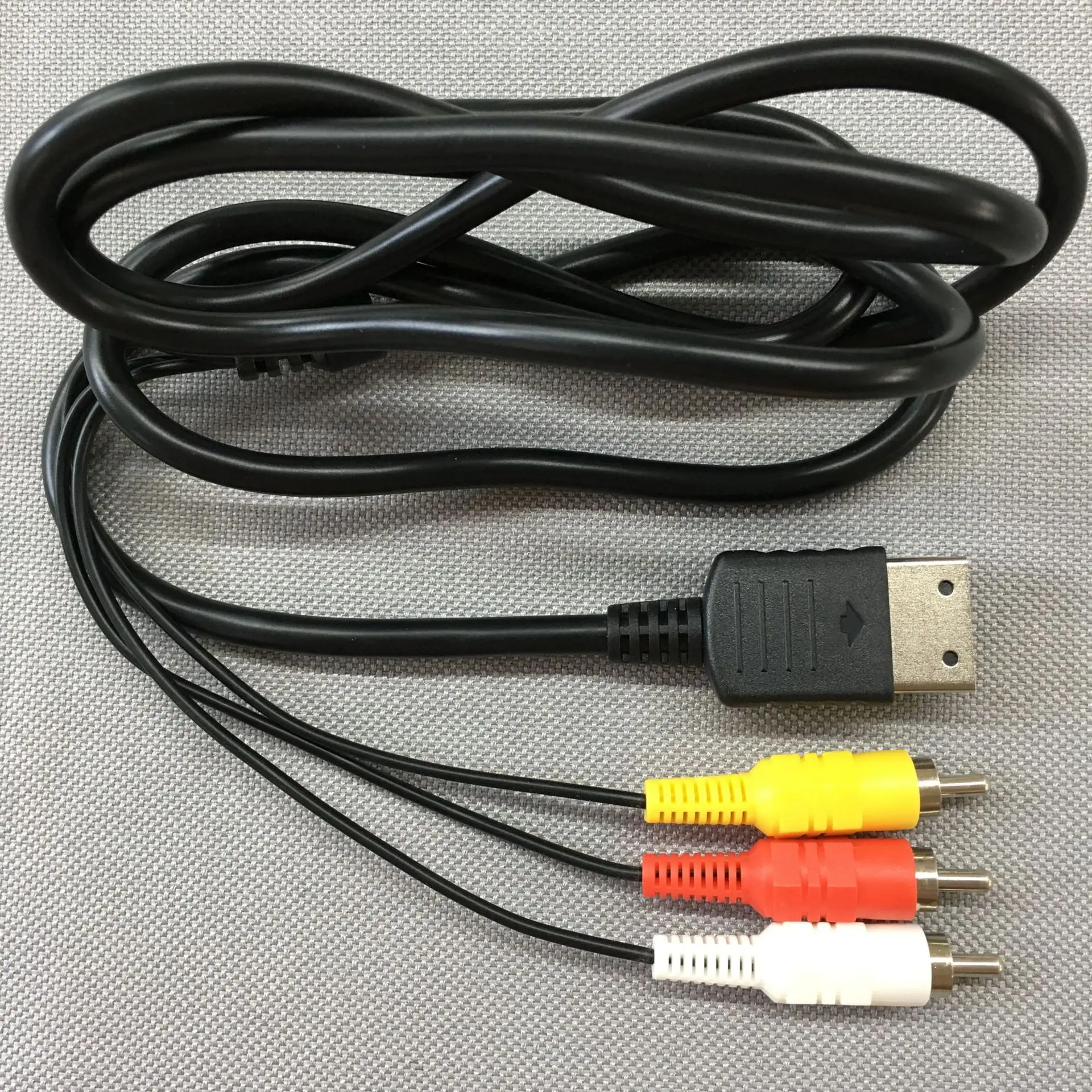 10 шт. черный 1 8 м Композитный RCA AV патч-корд Стерео Аудио Видео ТВ адаптер кабель