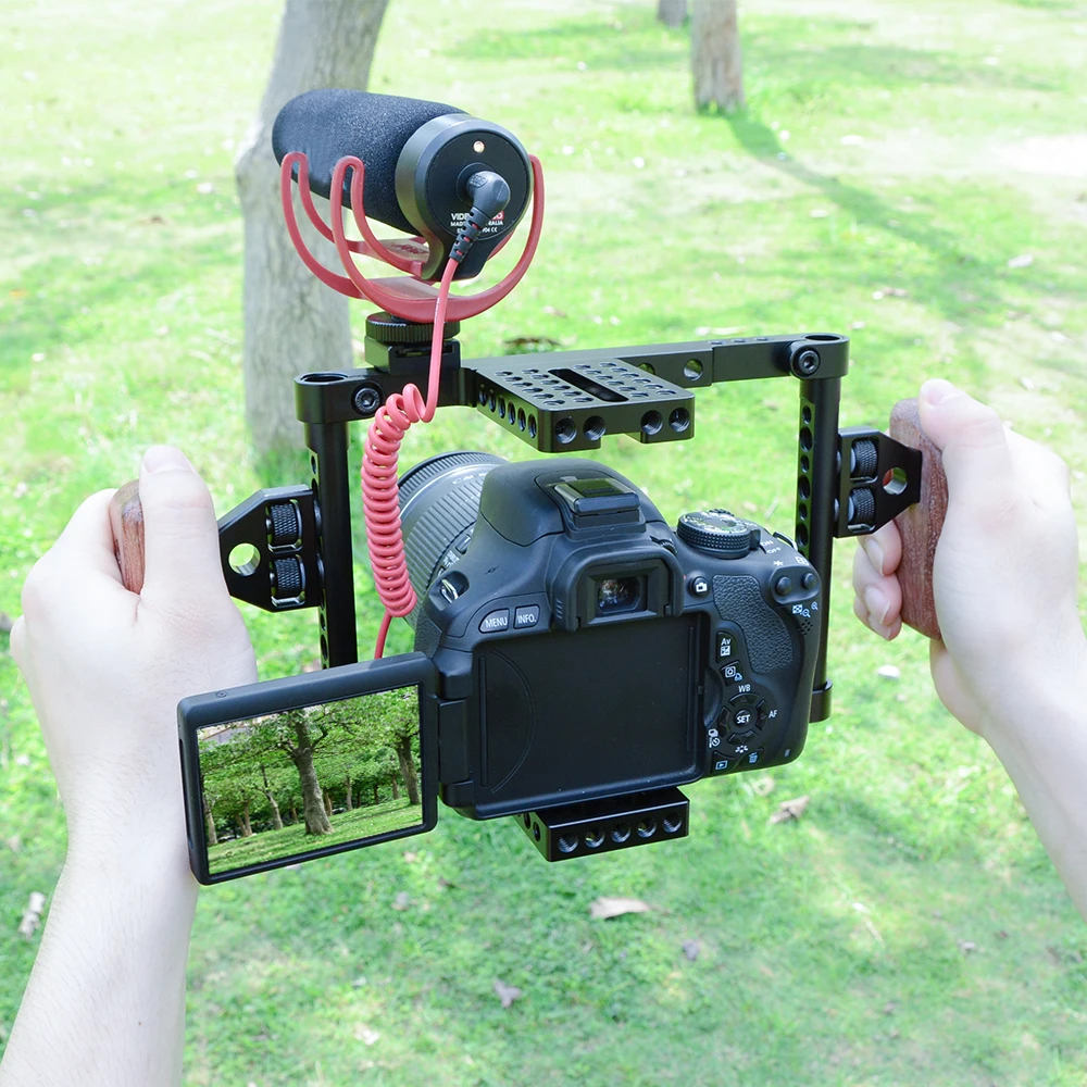 Камера CAMVATE Rig для Canon 650D/600D/550D/500D/450D/7D MarkII/5D Mark11/Nikon D3200/D3300/700D/Sony