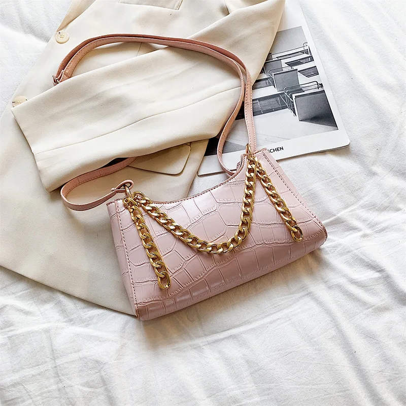 

New style small bag fashion one-shoulder armpit bag chain cross-body bag