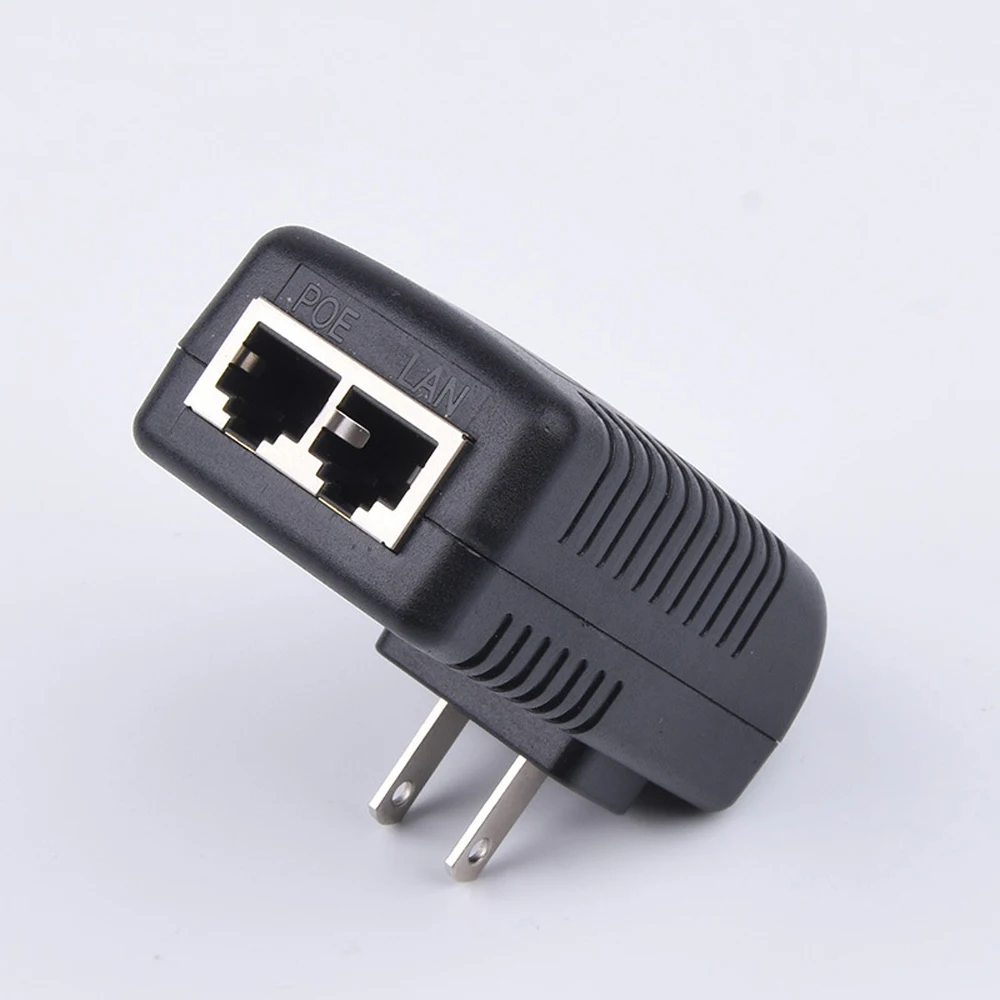 DC 48V 0.5A 24W Poe инжектор Мощность Over Ethernet-адаптер для IP Камера Wifi POE стены поставить