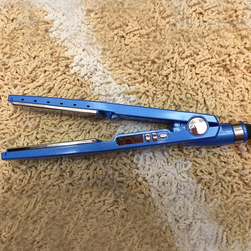 Профессиональный утюжок для волос плоский nano titanium 450F быстрый выпрямитель