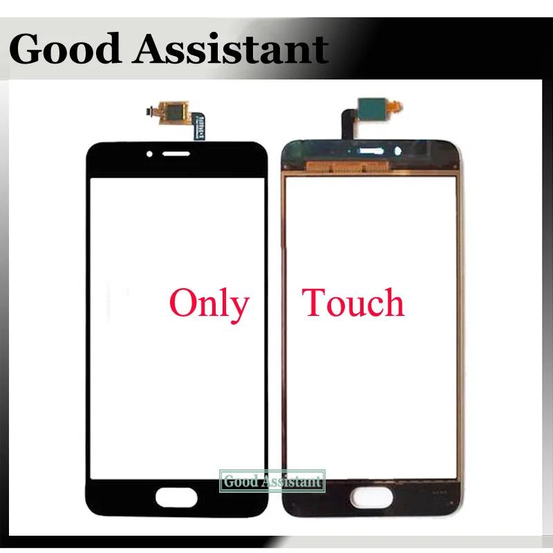 Black Only Touch Белый/черный для 5," Meizu M5S/meilan 5S M612 M612H M612M ЖК-дисплей+ сенсорный дигитайзер в сборе с рамкой - Цвет: Black Only Touch