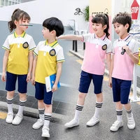 jk uniform primary school short sleeved school uniform 2019 summer childrens sports suit kindergarten uniform