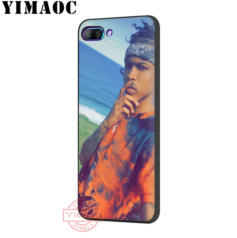 Мягкий силиконовый чехол YIMAOC August Alsina для Huawei P30 P20 Pro P10 P9 P8 Lite 2017 2018 2019 | Мобильные