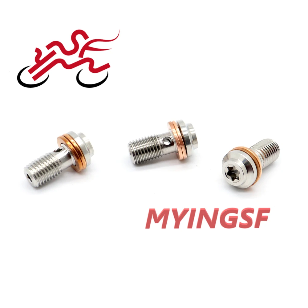 Универсальные нержавеющие банджо болты Гидравлический тормозной тормоз главный