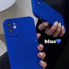 Защитный Роскошный чехол для телефона с камерой для iphone 11 pro max 12, силиконовый мини-бампер для iphone 13 xr xsmax x 6s plus 7 8 se2