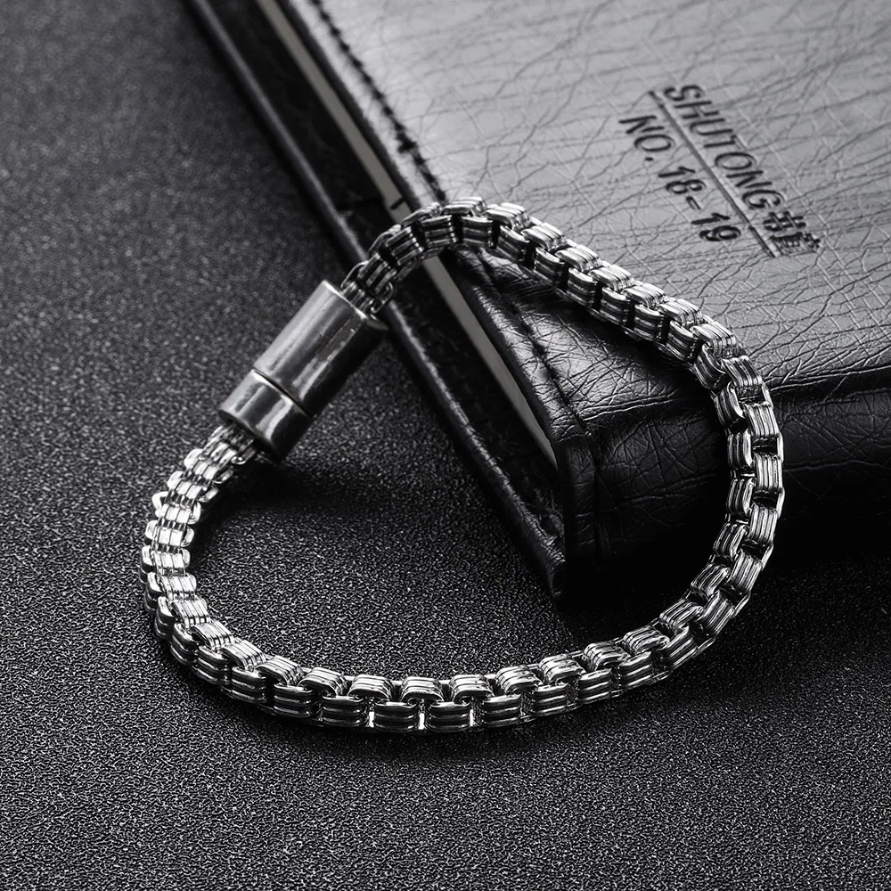 Модные браслеты Будды в стиле панк браслет старинный серебряный цвет для женщин