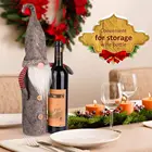 Рождество 2021, крышка винной бутылки, верхняя часть, кукла гномов, рождественские украшения для фотографий, новый год 2022, Рождество