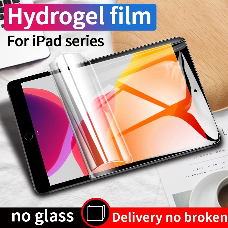 Гидрогелевая пленка для iPad 7th 8th 10 2 9 mini 4 5 Защитная Pro 11 2020 Air 3 защитная без стекла |