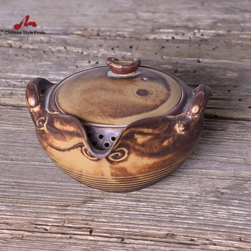 Чайный набор семейный чайник китайский керамический 200 мл|Заварники| |