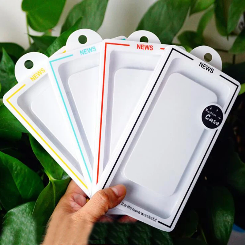 New DesignPull PVC Packaging Mobile Phone Shell Blister Box Transparent Clear Display for Iphone 8 7 Plus Case | Дом и сад