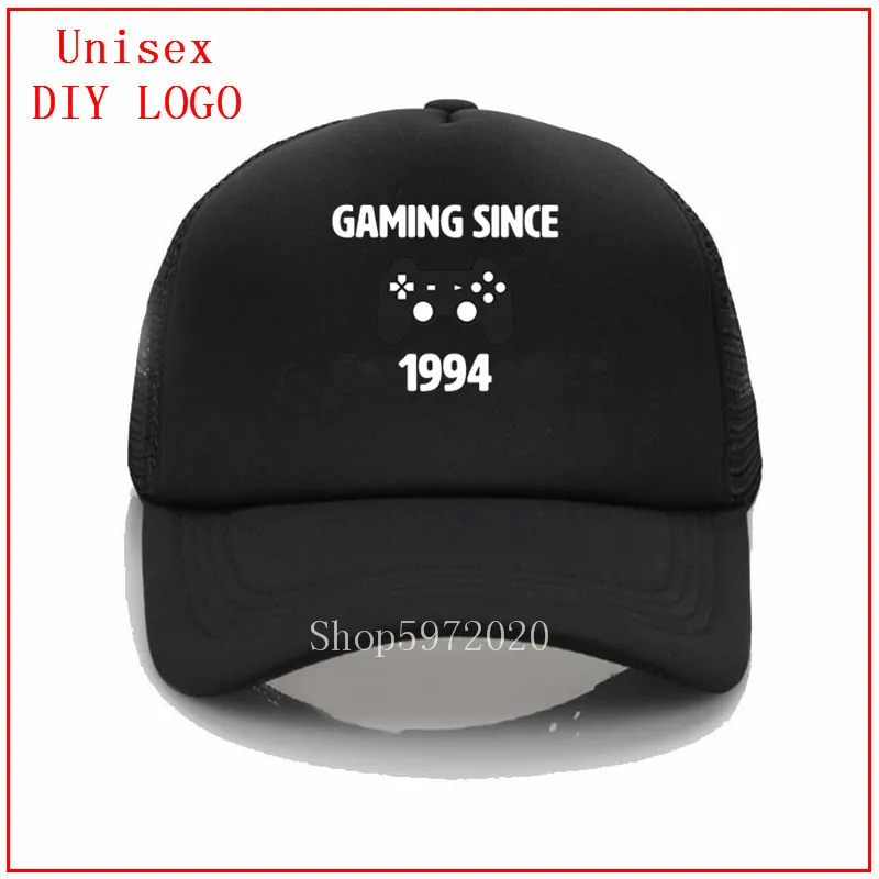 Playstation Gaming с 1994 года белые шляпы в стиле хип-хоп для мужчин черный цвет хит продаж