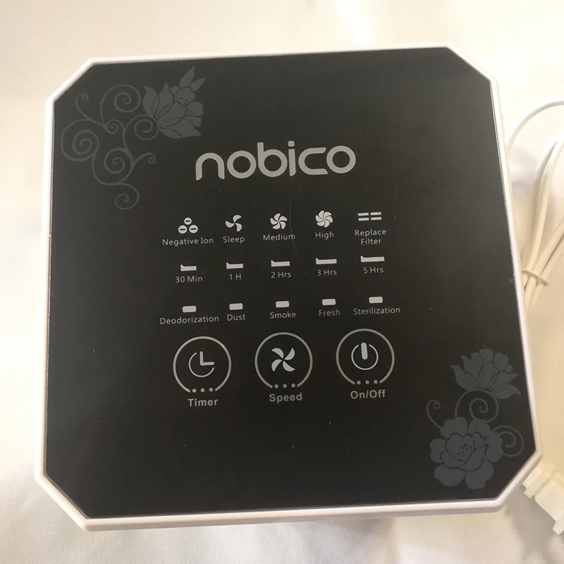 Очиститель воздуха Nobico для дома и офиса ионизатор с отрицательными ионами