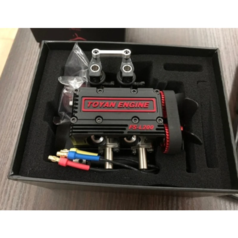 TOYAN FS-L200 Two-Cylinder Four-Stroke Methanol RC Engine for Boat Airplane Model | Игрушки и хобби