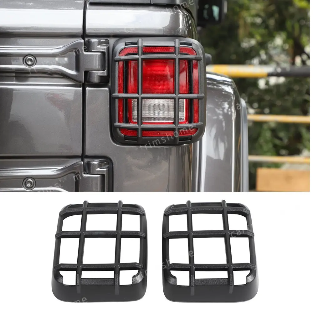 ABS Rear Tail Light Lamp Guard Cover Trim Protector for Jeep Wrangler JL 2018-2019 | Автомобили и мотоциклы