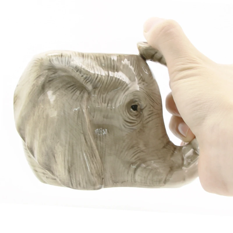 1 шт. кофейная кружка с изображениями животных диких слонов приключений 3D со