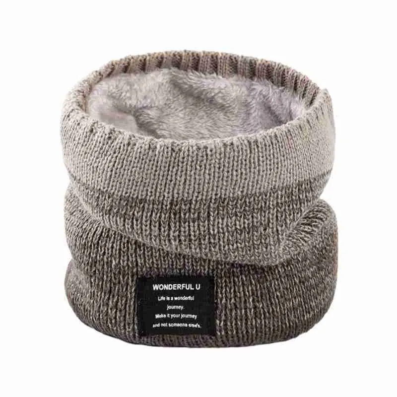 1 шт. флисовый шарф на шею зимняя бандана для лица Crinkle Hijab вязаное кольцо для унисекса Cotton on.