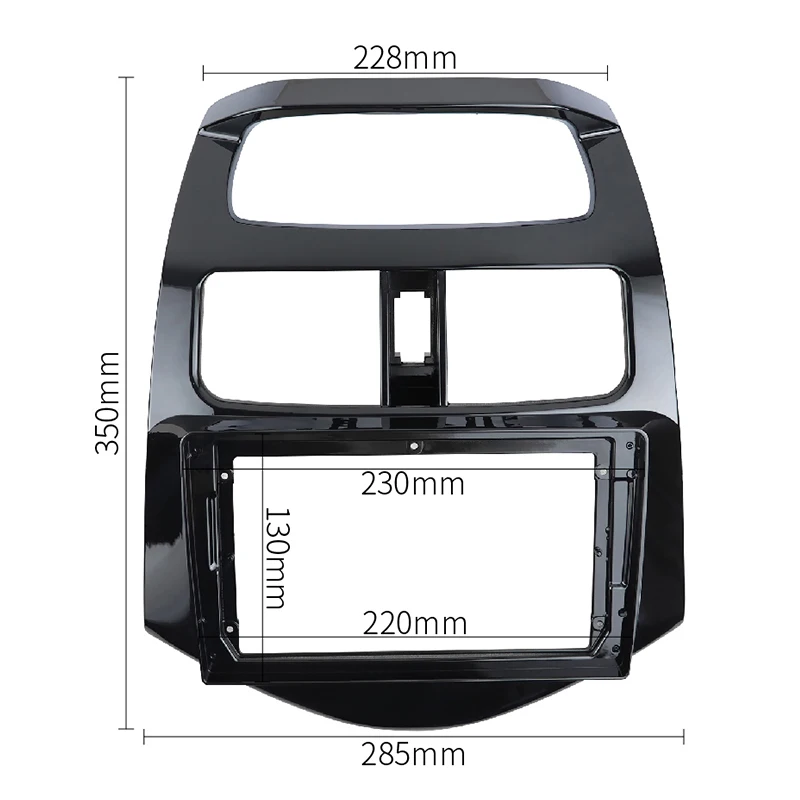 9 дюймов Android 2 Din автомобильный радиоприемник комплект рамы для CHEVROLET Spark(M300) 2013-2016