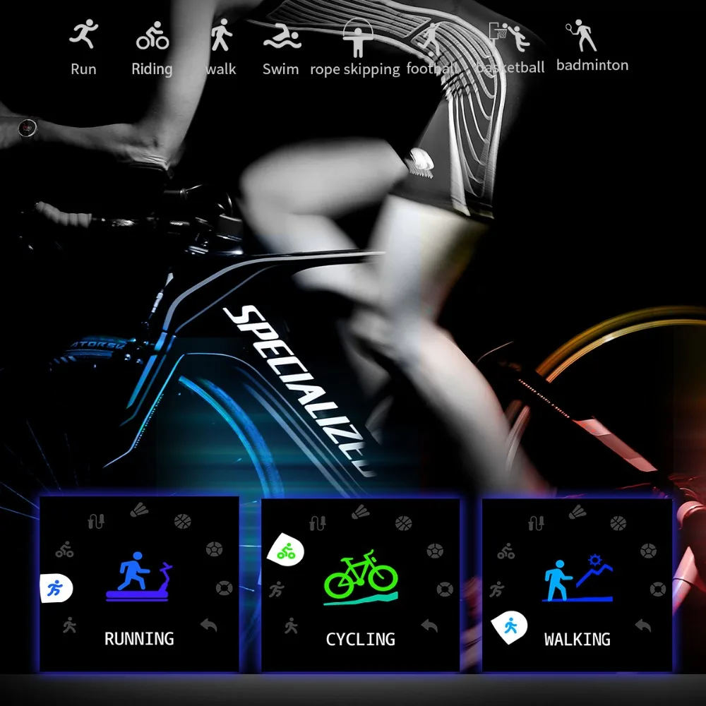 ЭКГ PPG смарт браслет для мужчин с электрокардиограммой дисплей сердечного ритма