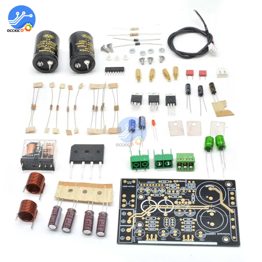 Плата усилителя LM1875 комплект сделай сам 12 ~ 22 В переменного тока * 2 нежные прочные