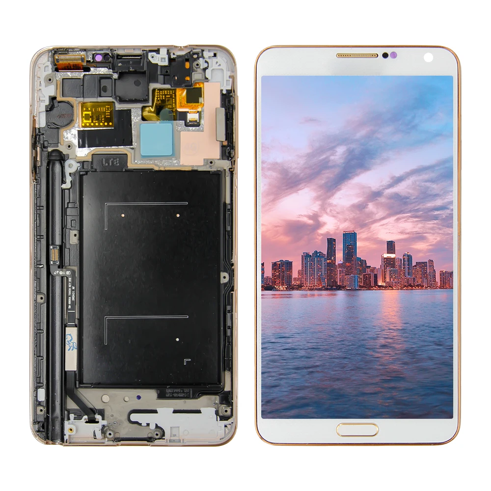 ЖК дисплей для Samsun Galaxy Note3 Note 3 N900A N9005 N9006 сенсорный экран с цифровым