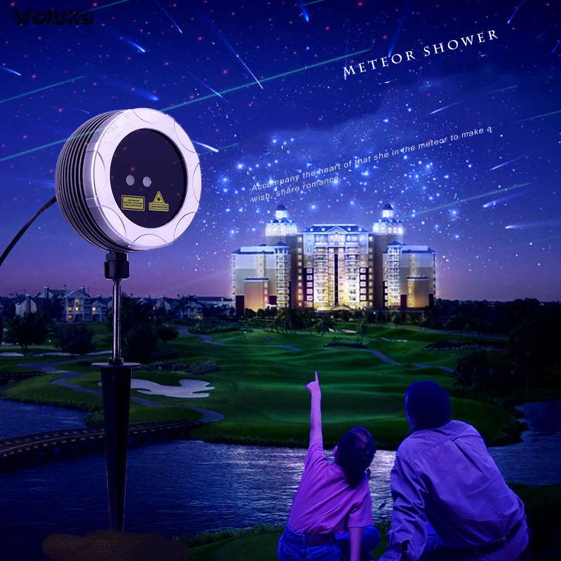 Лазерсветильник луч для душа водонепроницаемый уличный декоративный светильник