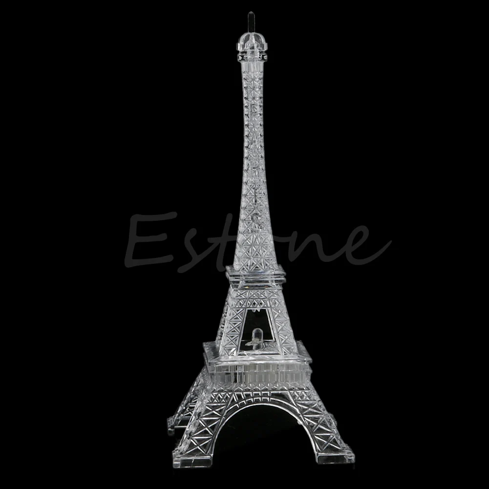 

Home Decor Romantic Creative Eiffel Tower LED Lamp Home Wedding Night Light Gift 1XCC