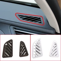 car styling dashboard air conditioning outlets frame decorative covers stickers trim for bmw 7 series 2009 2014 auto accessories