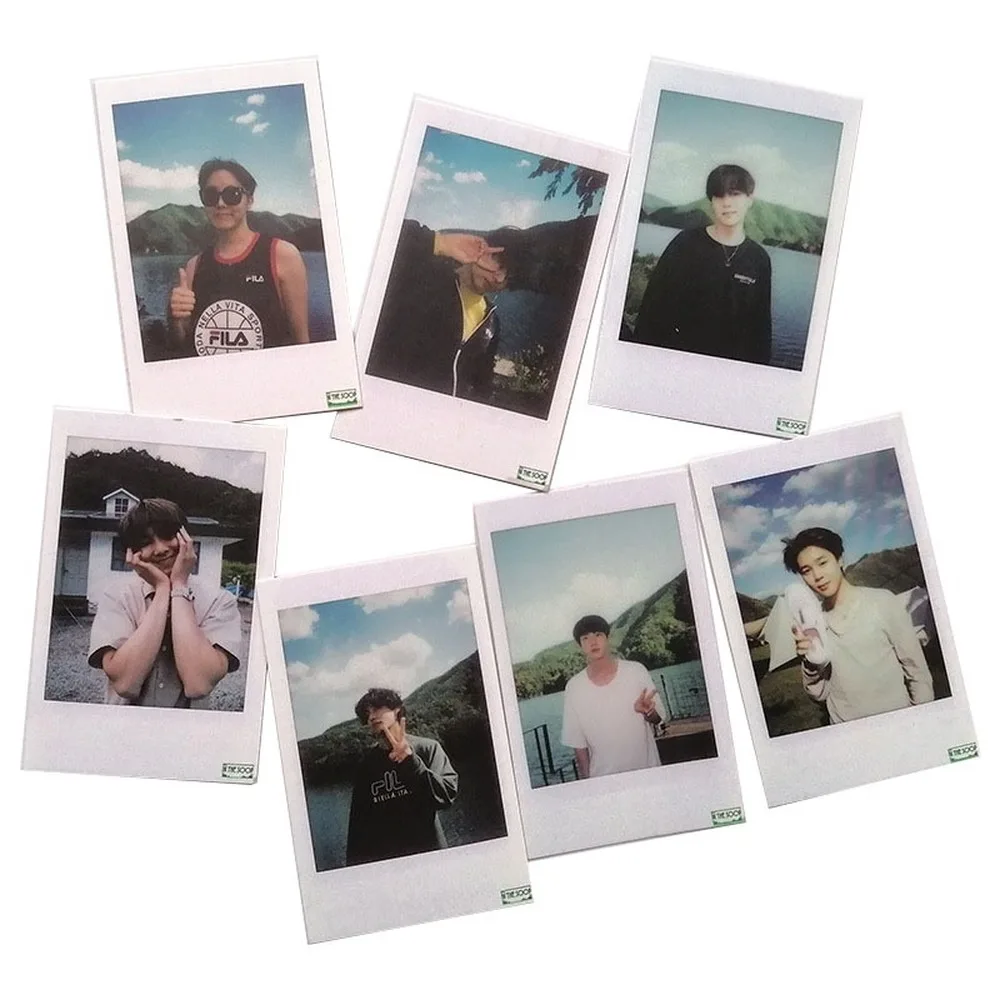 2021 девочка подарок Kpop Bangtan Boys In The Soop фотокарты наклейки для девочек игрушки