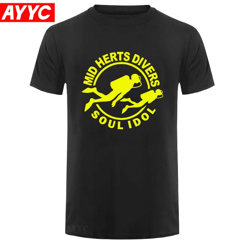 

NEW-Mid-Herts-Divers-Logo-Printed-Men's-T-Shirt-T-Shirt-For-Men-Short-Sleeve-O-Neck-Cotton-Casual-Tops-&-Tees