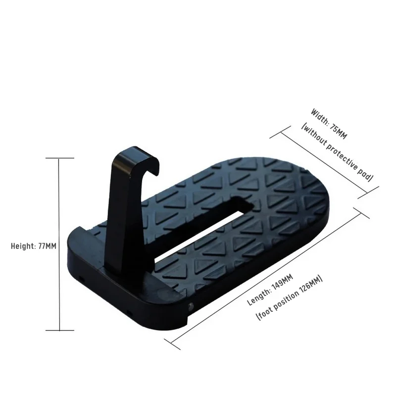 Универсальная Складная вспомогательная педаль на крышу складная Автомобильная