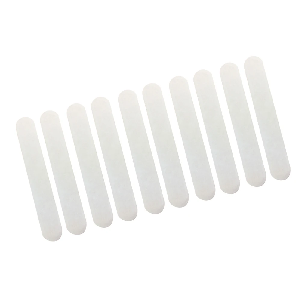 

10Pcs Hat Size Reducing Tape Repalcement for Hats Caps Sweatband, White