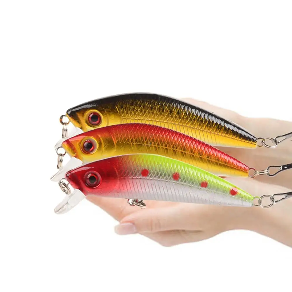 Рыбная приманка вобблер Crankbait 3D реалистичные глаза жесткая свимбейт жёсткий