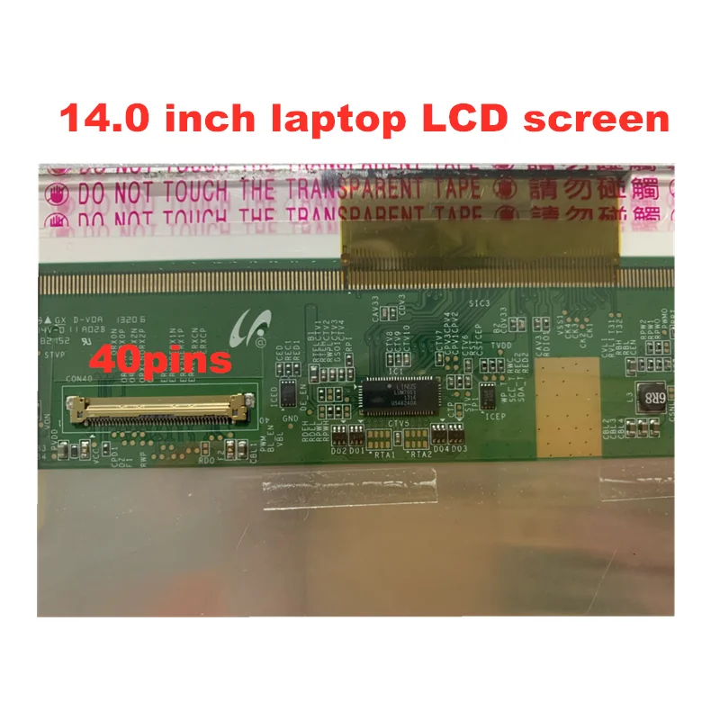 14 0 дюймовый экран ноутбука LTN140KT04 B140RW03 V.0 V.1 LTN140KT01 LTN140KT07 LP140WD1 TLM1 N140O6 L02 1600*900 40pin ЖК