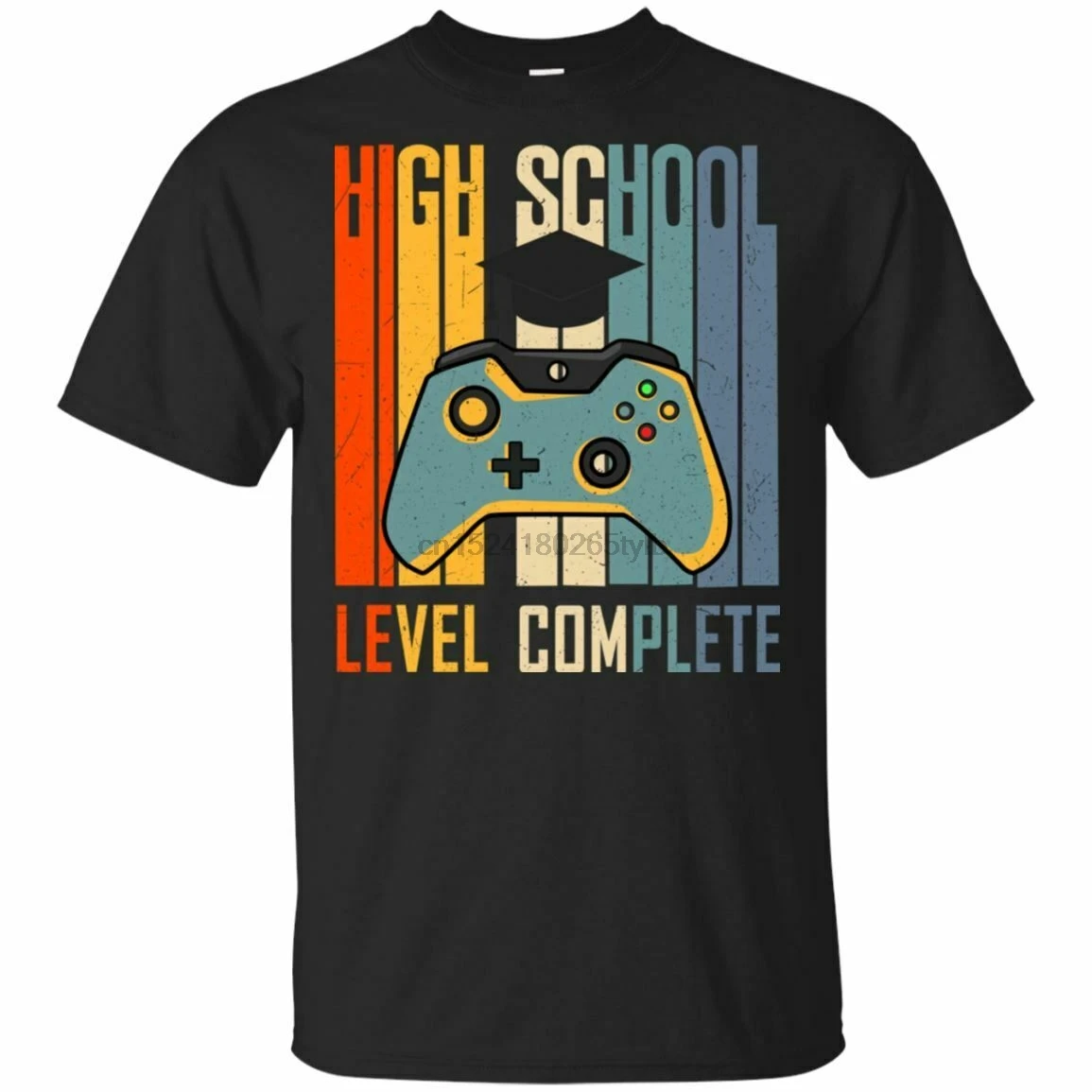 

2021 High School Graduation Gifts Gamer Graduation T-Shirt size S-4XL