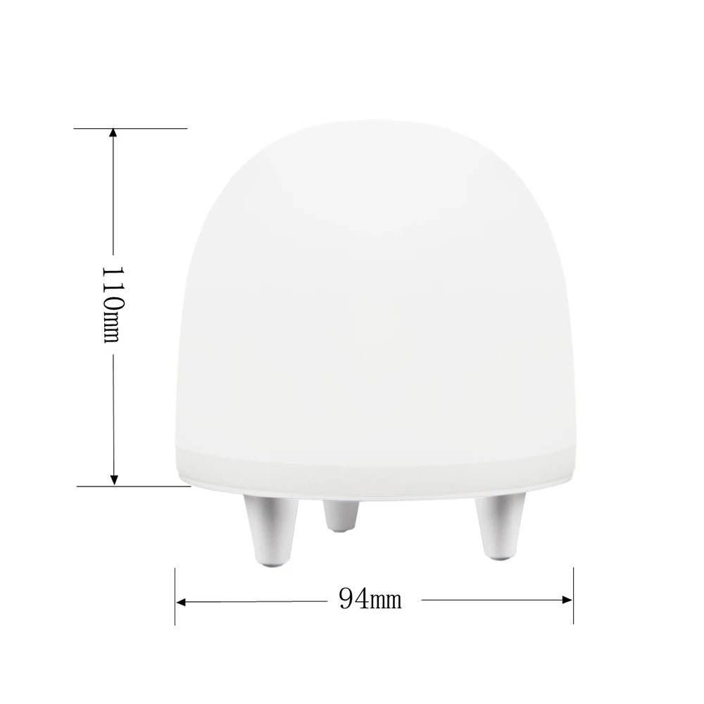 

Cute Pat Light Mini Three Light Modes Rechargeable Portable Pat Night Light Kids Toy Gifts Room Nightlight Lamp Flashing Toy