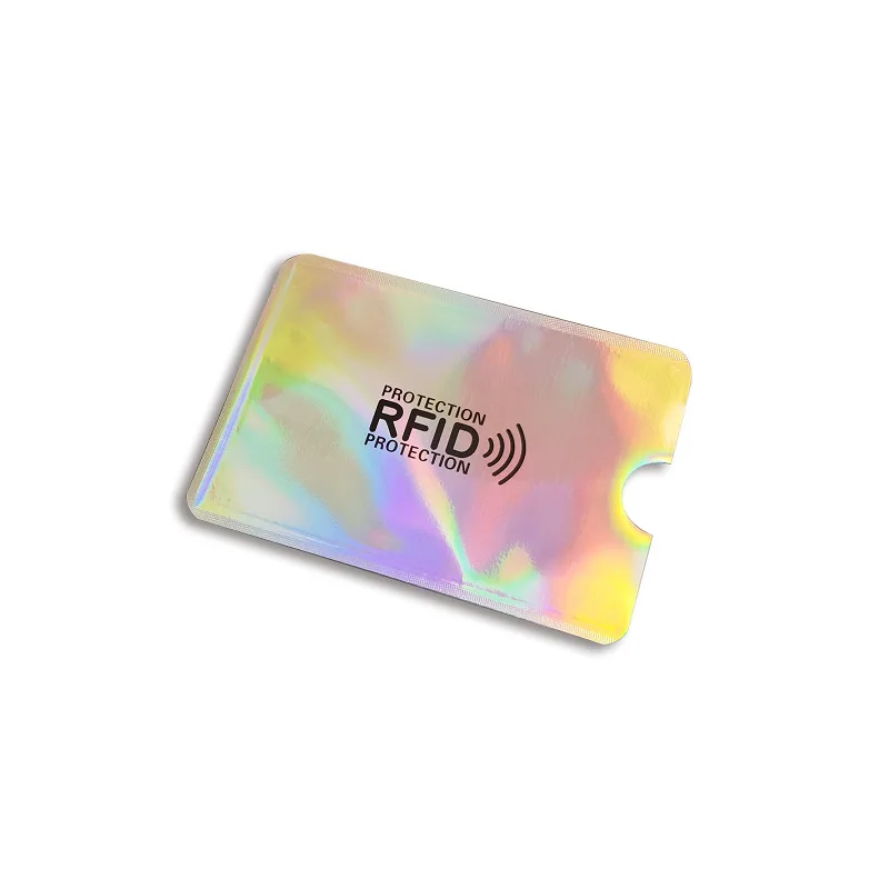 Новый Анти Rfid банк держатель для карт Металл NFC Блокировка считыватель замок ID