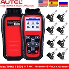 Autel TS508 Инструменты для ремонта шин TS508K OBD2 сканер MX-Sensor TPMS переучить сброс программатор автомобильный диагностический инструмент