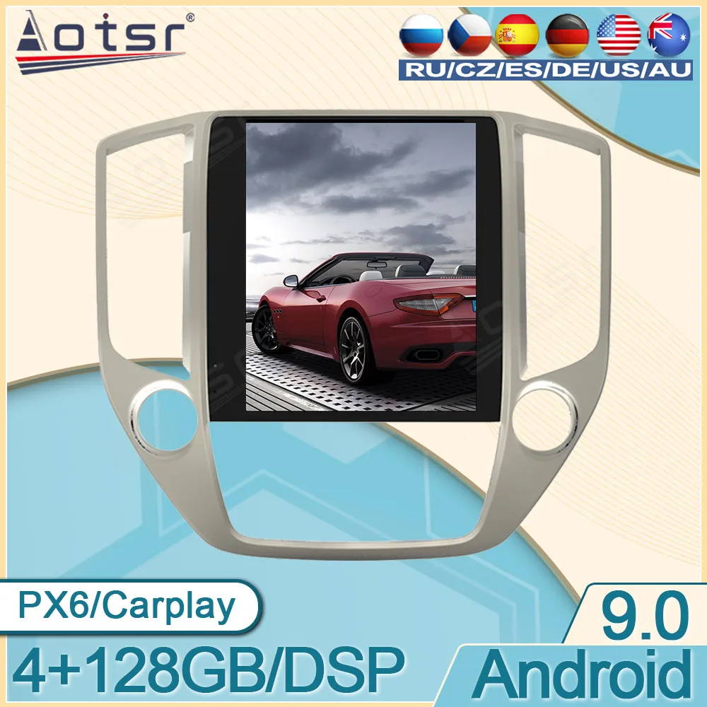 Android 128G мультимедийный плеер 4G LTE GPS-навигация для Changan CS95 2016 - 2018 Автомагнитола Tesla