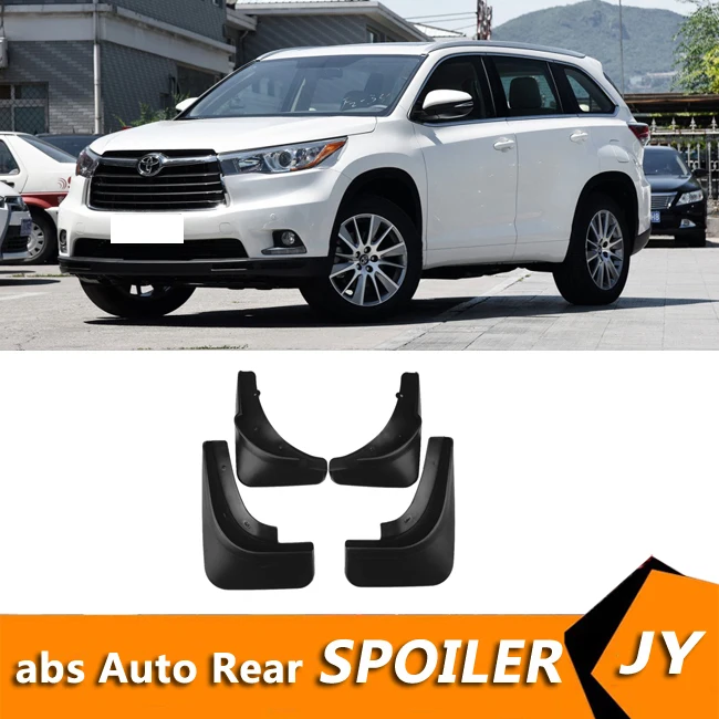 Для Toyota highlander 2014 2019 Брызговики передние с цветом и задней брызговиком крыло