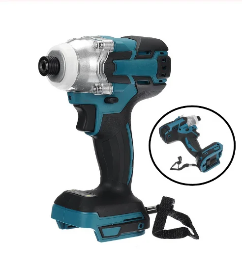 

Rechargeable Brushless Impact Wrench 18V 520Nm Cordless Screwdriver Torque Wrench for Makita