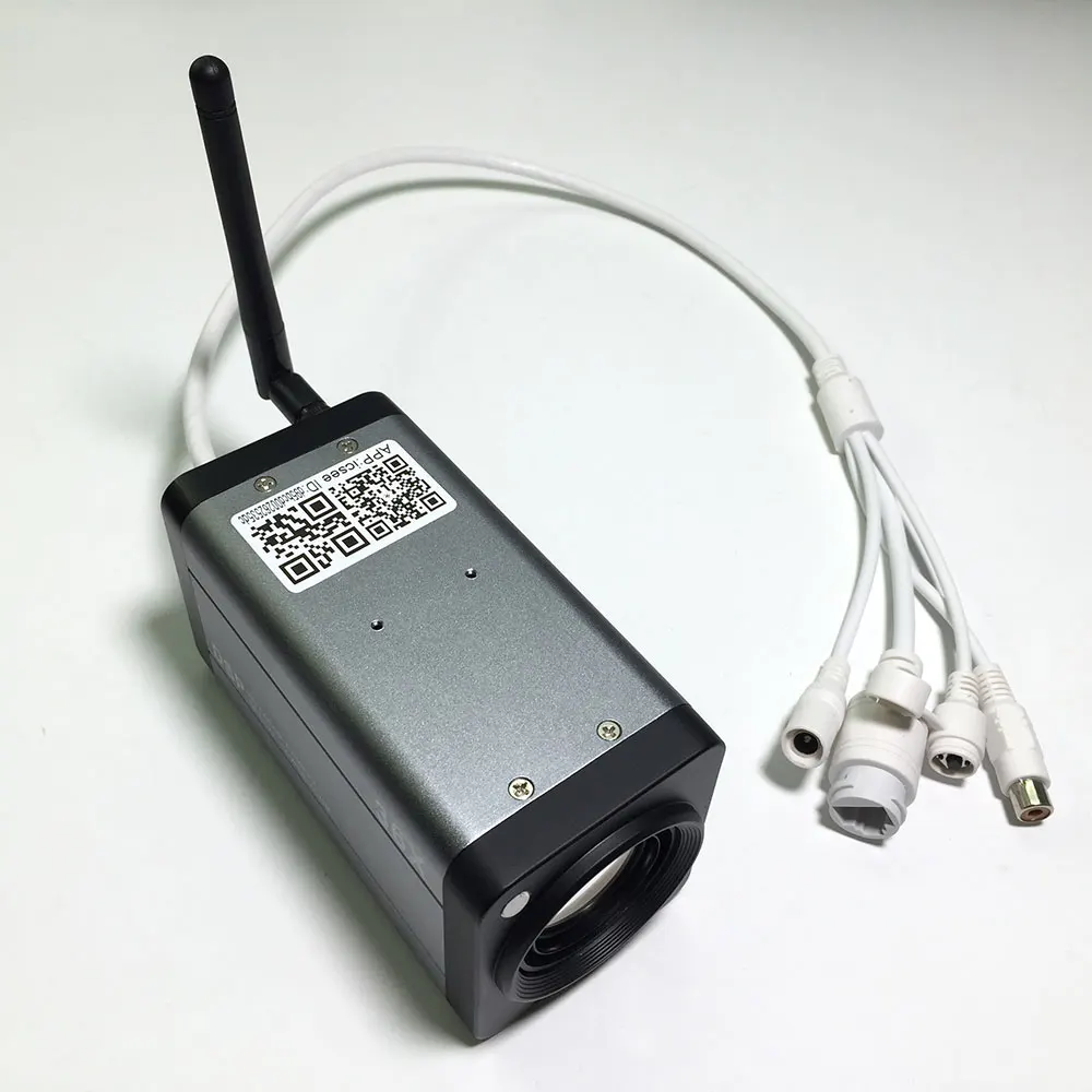 Pаспродажа 5 Мп Wi-Fi HD IP-камера 36X оптический зум Автофокус беспроводная камера видеонаблюдения IP аудио коробка камера Onvif Xmeye Приложение Поддержка RTSP TF с...