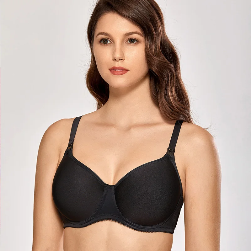 Женский бюстгальтер на косточках с полной опорой для беременных|Бюстгальтеры