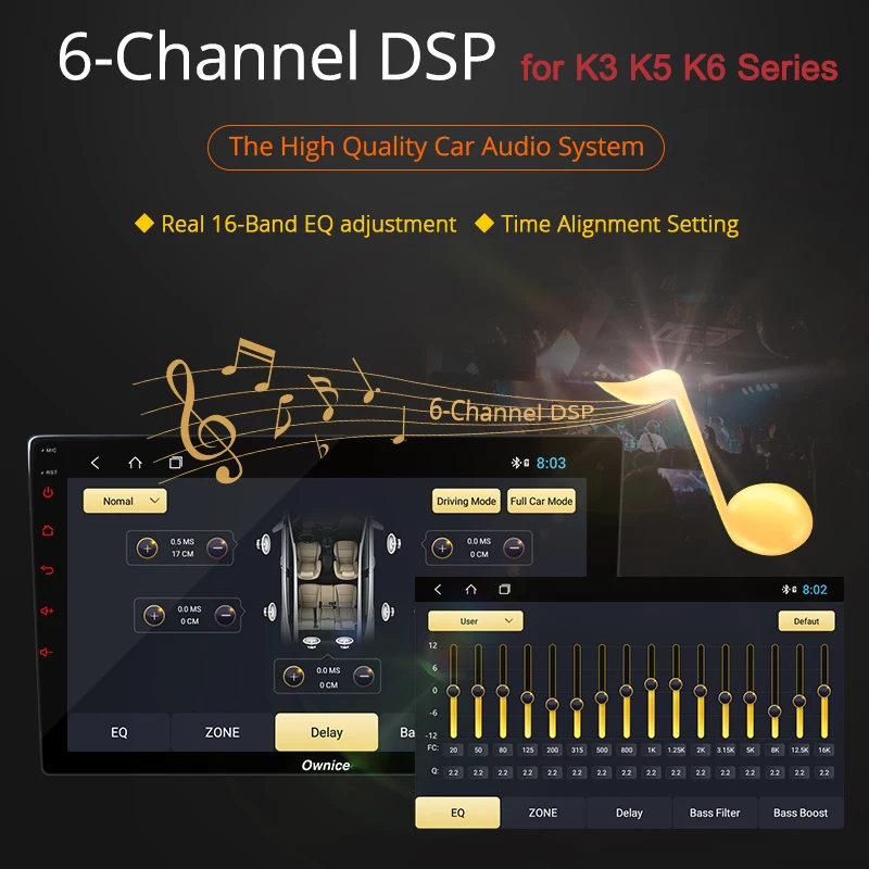 Ownice K3 K5 K6 2 Din Восьмиядерный Android 9 0 автомобильный Радио DVD GPS для Toyota COROLLA 2014 2015 Гб